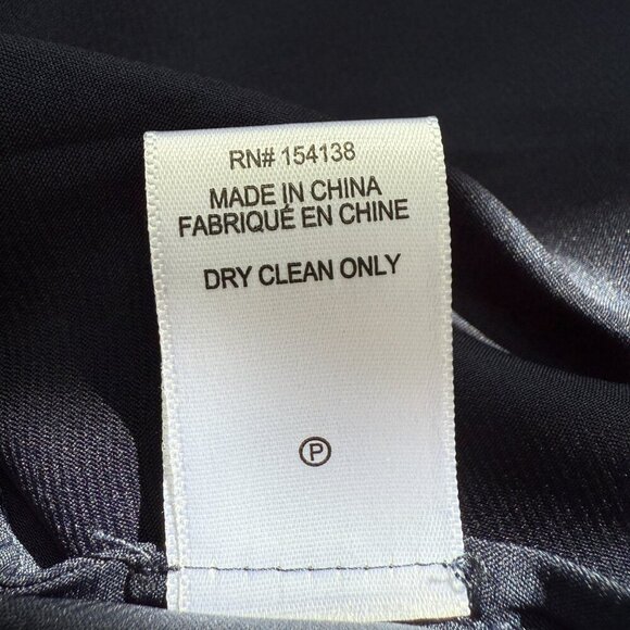Staud Midi Slip Dress Women's Small Blue Cocktail Party Minimalist Satin NWOT - Picture 11 of 11